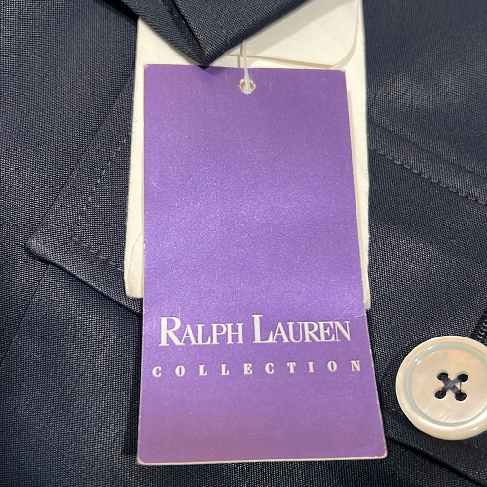 Vintage, Ralph Lauren Collection purples label , made in USA 🇺🇸 NWT suit jacket - Picture 13 of 13